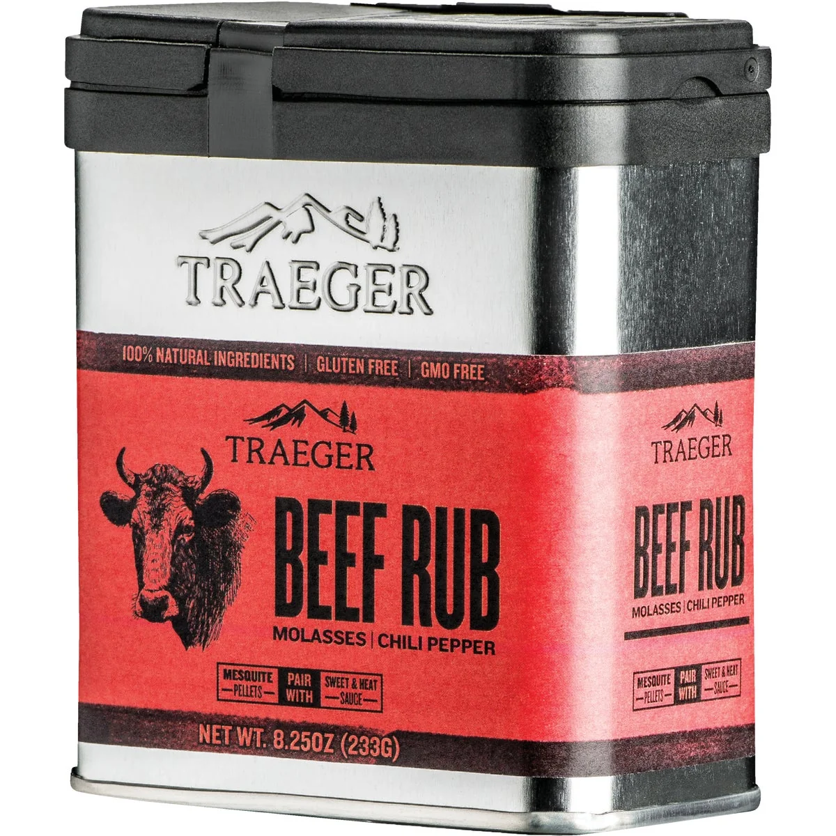 Trusted Traeger 8.25 Oz. Molasses Chili Pepper Flavor Beef Rub Premium Material