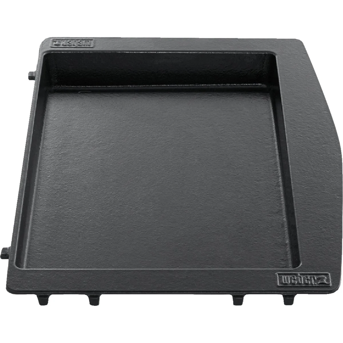 Secure Weber Genesis II 13.2 In. W. x 18.9 In. L. Porcelain-Enameled Cast Iron Gas Grill Griddle Natural