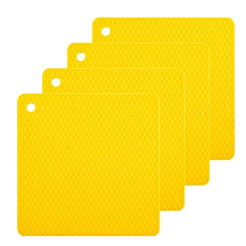 Flexible Silicone Trivets Mats Original Design