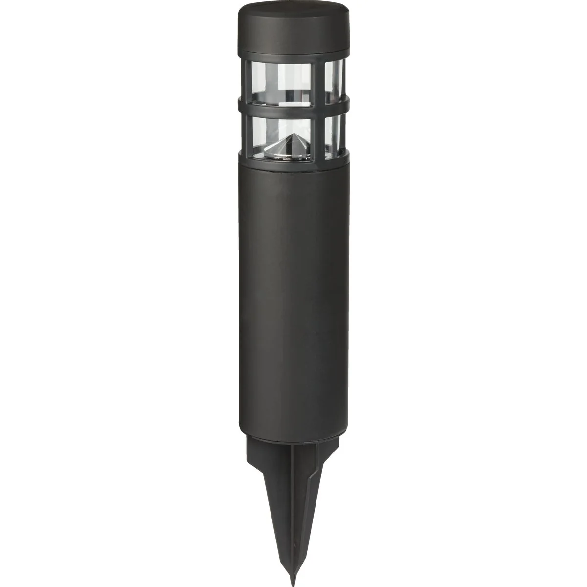 Durable Outdoor Expressions Black 3 Lumens Metal Solar Path Light Trusted
