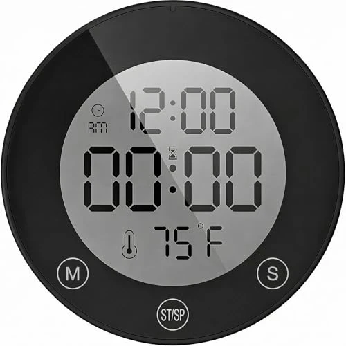 High-Grade Shower Clock Waterproof Bathroom Timer High-End