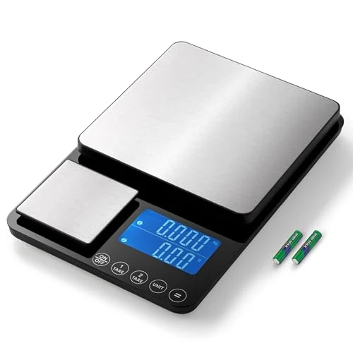 Traditional Dual Platform Kitchen Scale Comfortable