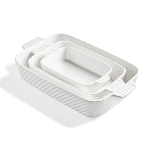 Outstanding Sweejar Ceramic Baking Dish Set Modern