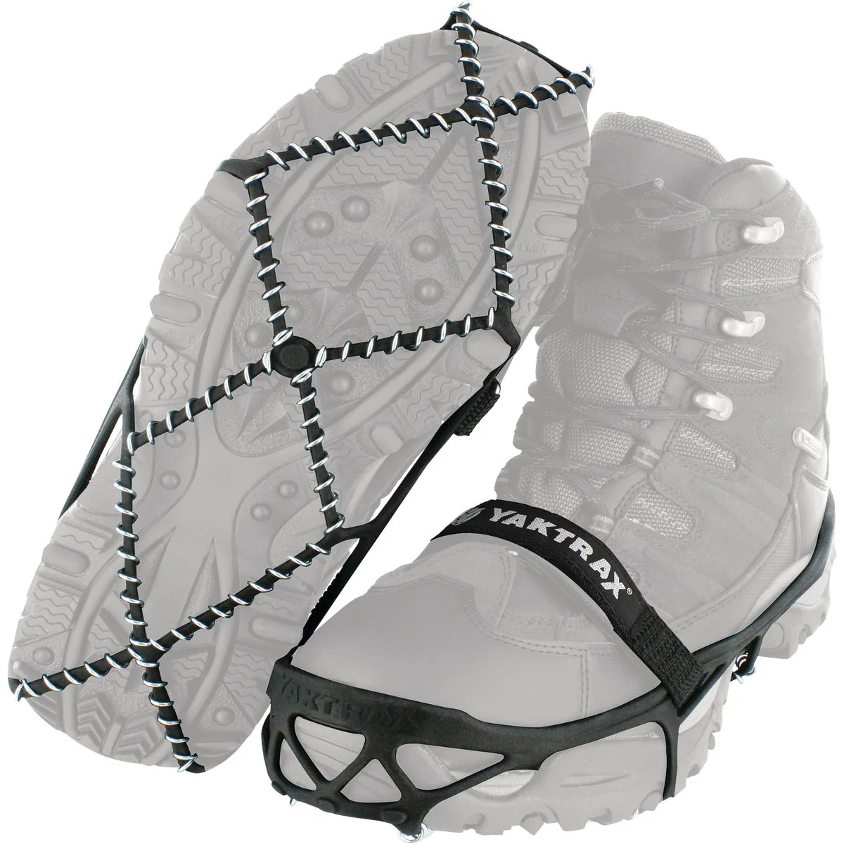Exclusive Yaktrax Pro Extra Large Black Rubber Ice Cleat Dependable