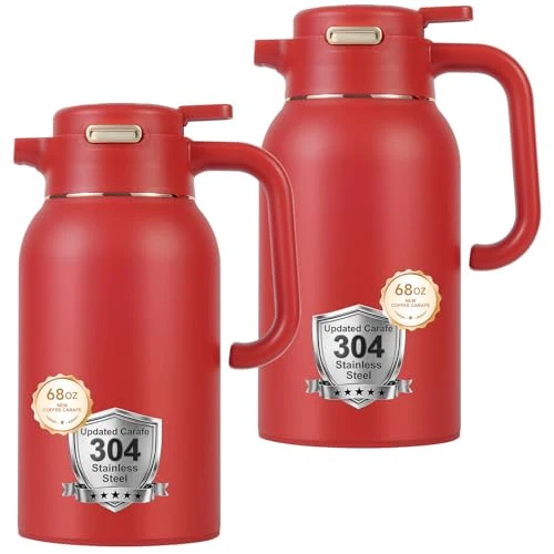 Carefully Designed 68 Oz Thermal Coffee Carafe Recyclable