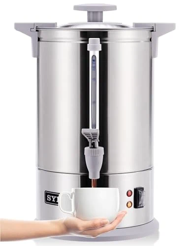 Fine Commercial Grade Stainless Steel Percolate Coffee Maker Hot Water Urn for Catering Environmentally Friendly