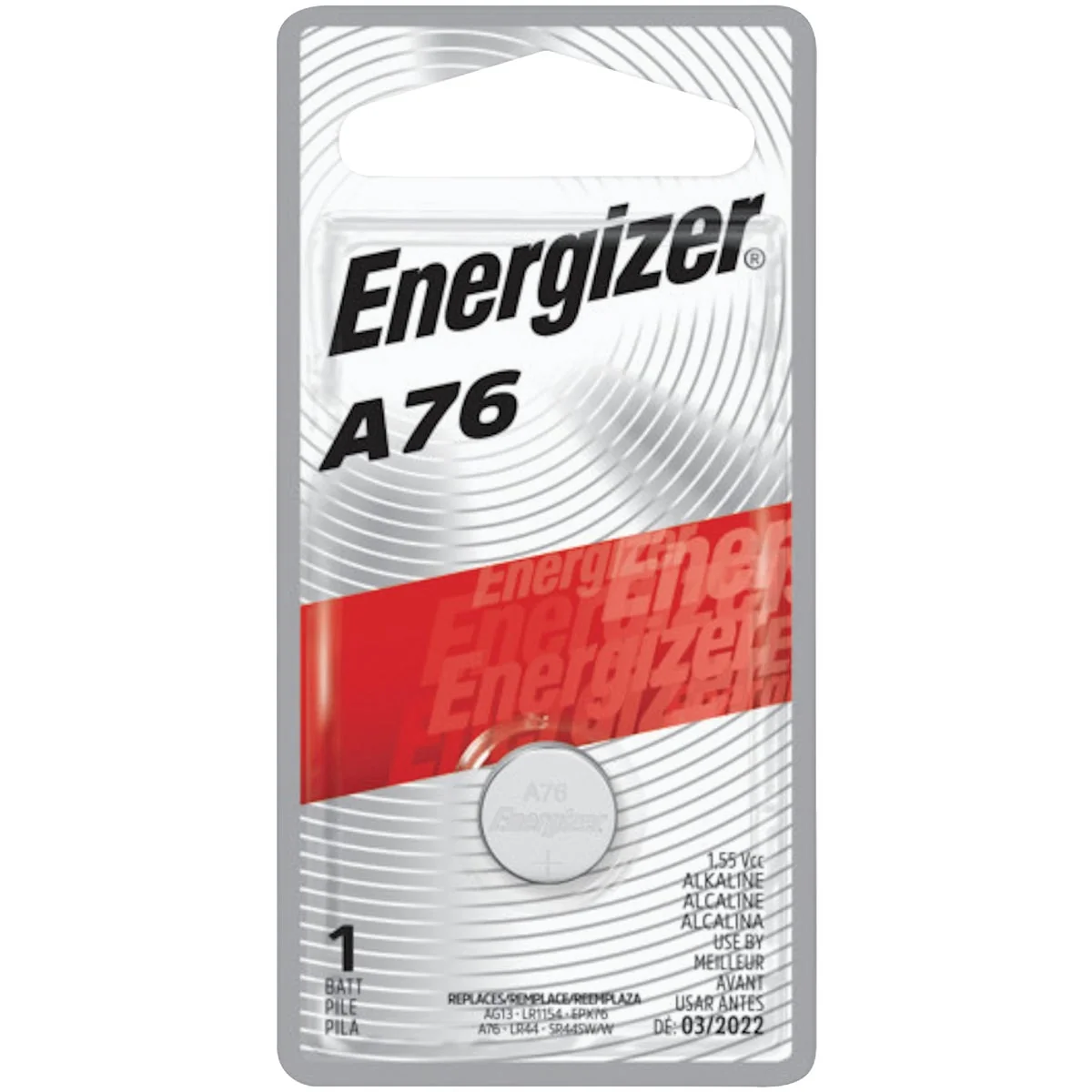Top-Quality Energizer A76 Alkaline Button Battery Reusable