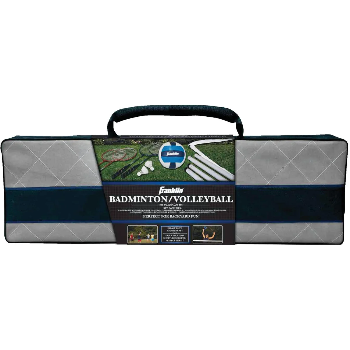 Traditional Halex Badminton and Volleyball Set Crafted
