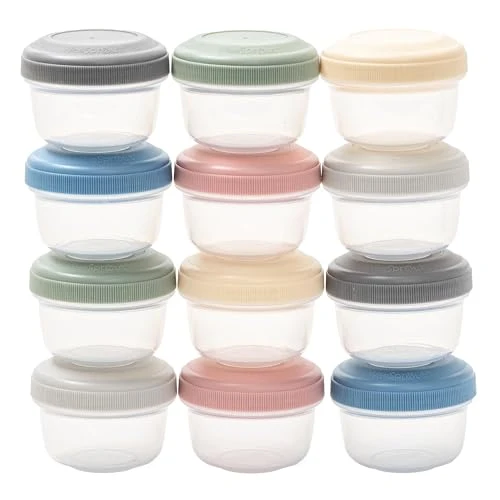 Healthy Leakproof Baby Food Storage 12 Count Comfortable