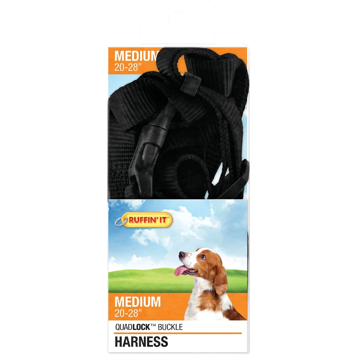 Quality Westminster Pet Ruffin’ it 20 In. to 28 In. Nylon Harness Contemporary