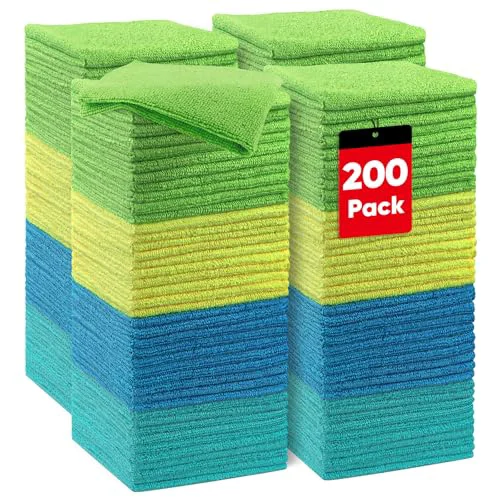 Fine Crafted Microfiber Cleaning Cloth 200 PK 200 Count Proven