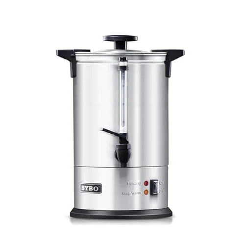 Verified SR CP Commercial Grade Stainless Steel Percolate Coffee Maker Hot Water Urn for Catering Elite