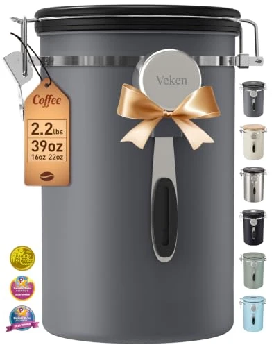 Certified Coffee Canister Sophisticated