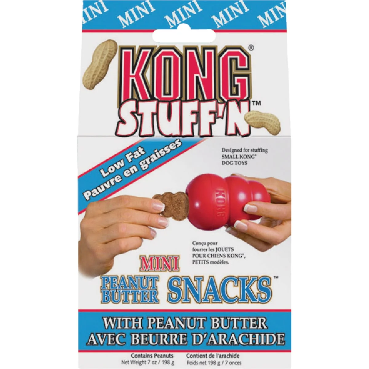 Proven Kong Stuff’N Small Dog Peanut Butter Flavor Crunchy Dog Treat 7 Oz. Organic