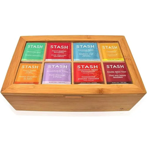 Environmentally Friendly Stash Tea Bags Sampler 80 Count Luxury