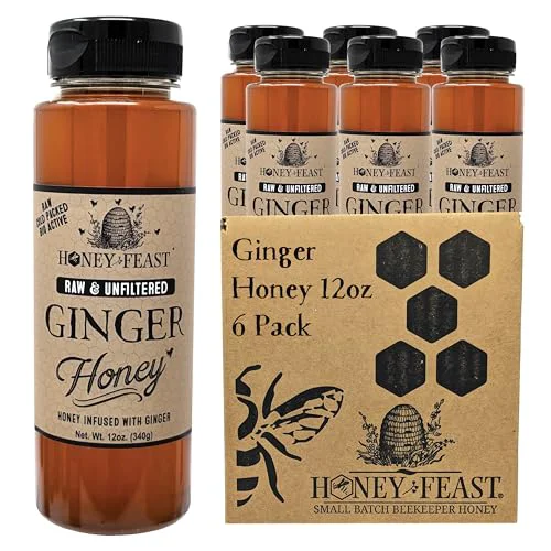 Smooth Ginger Honey 12OZ 72 Fl Oz Professional