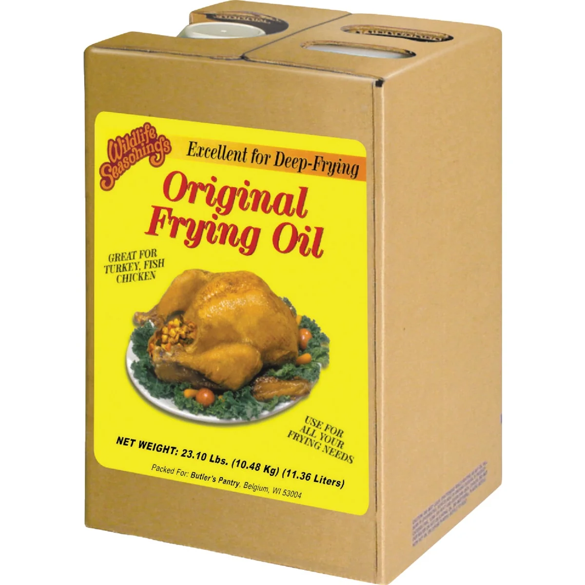 Minimalist Wildlife Seasonings 3 Gal. Frying Oil Green