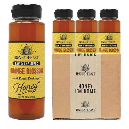 Stylish Bulk Raw Orange Blossom Honey 36 Fl Oz Clean