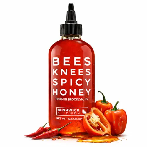 Smooth Bees Knees Spicy Honey 12.5 Ounce Premium