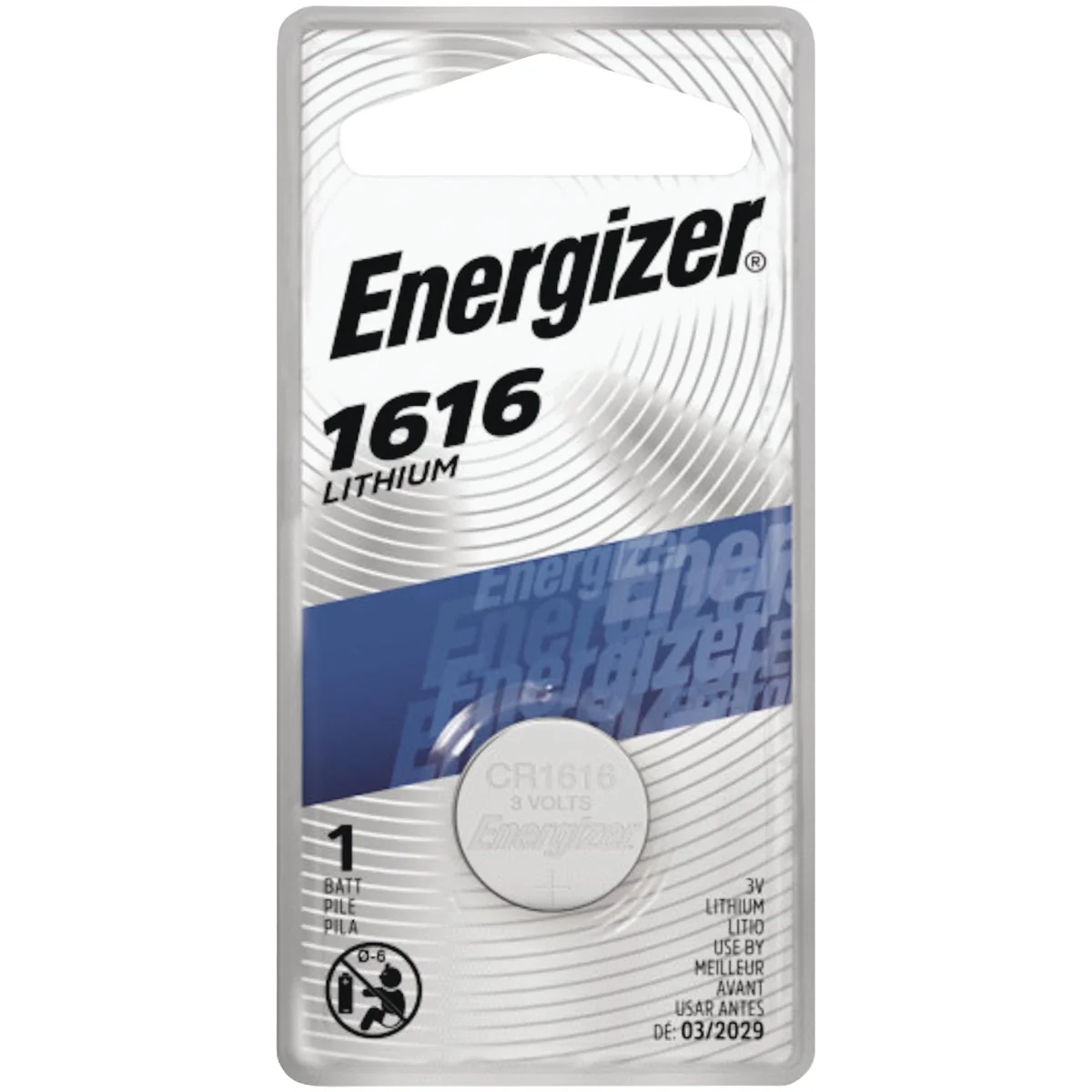 Clean Energizer 1616 Lithium Coin Cell Battery Sustainable