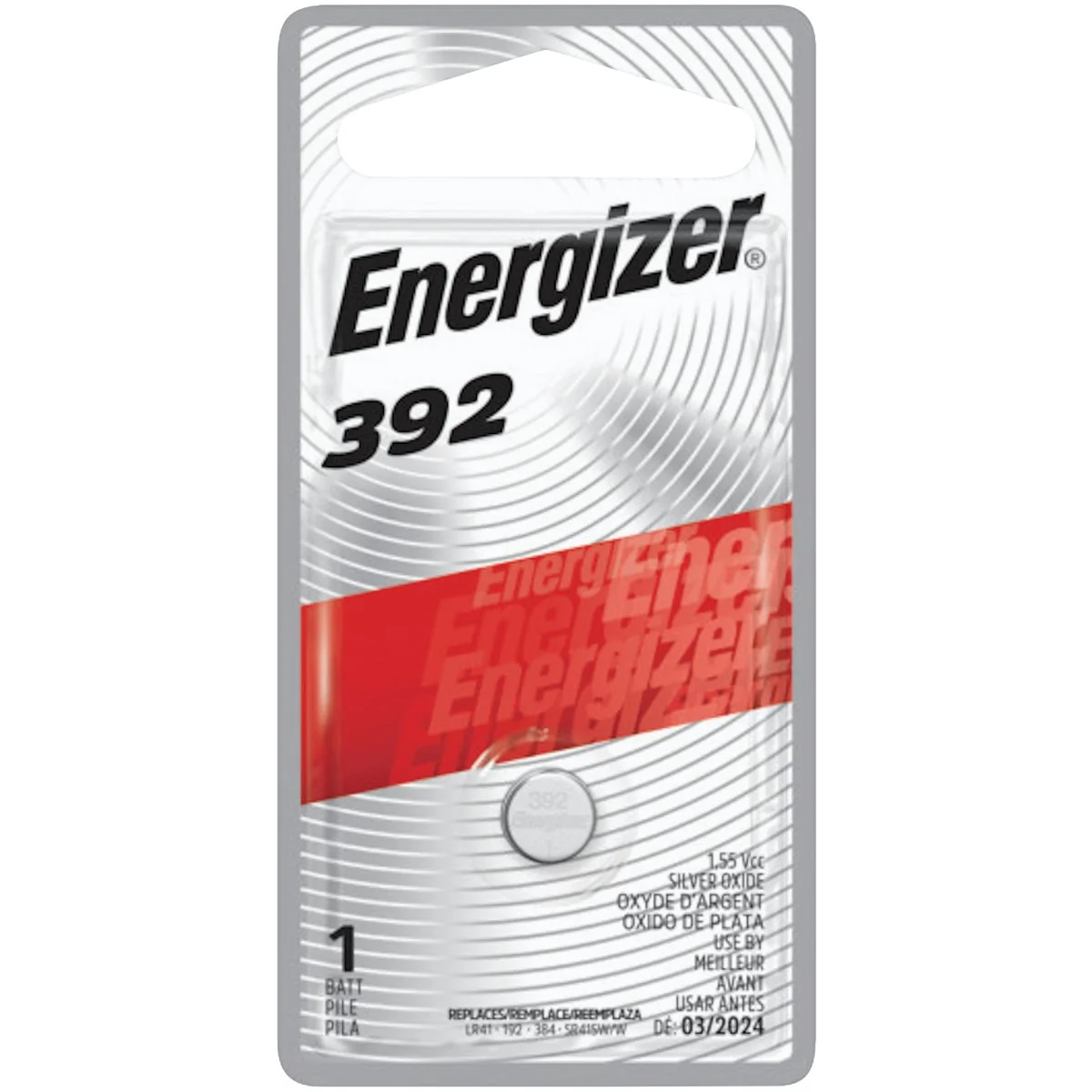 Pure Energizer 392 Silver Oxide Button Cell Battery Functional