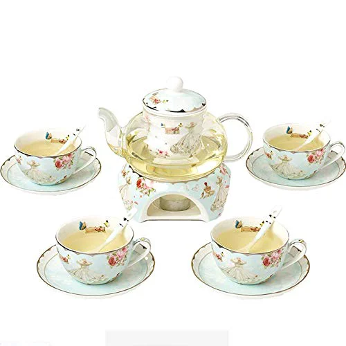 Stylish Tea Set Ceramic Flower Tea Set Tea Gift Box Quality