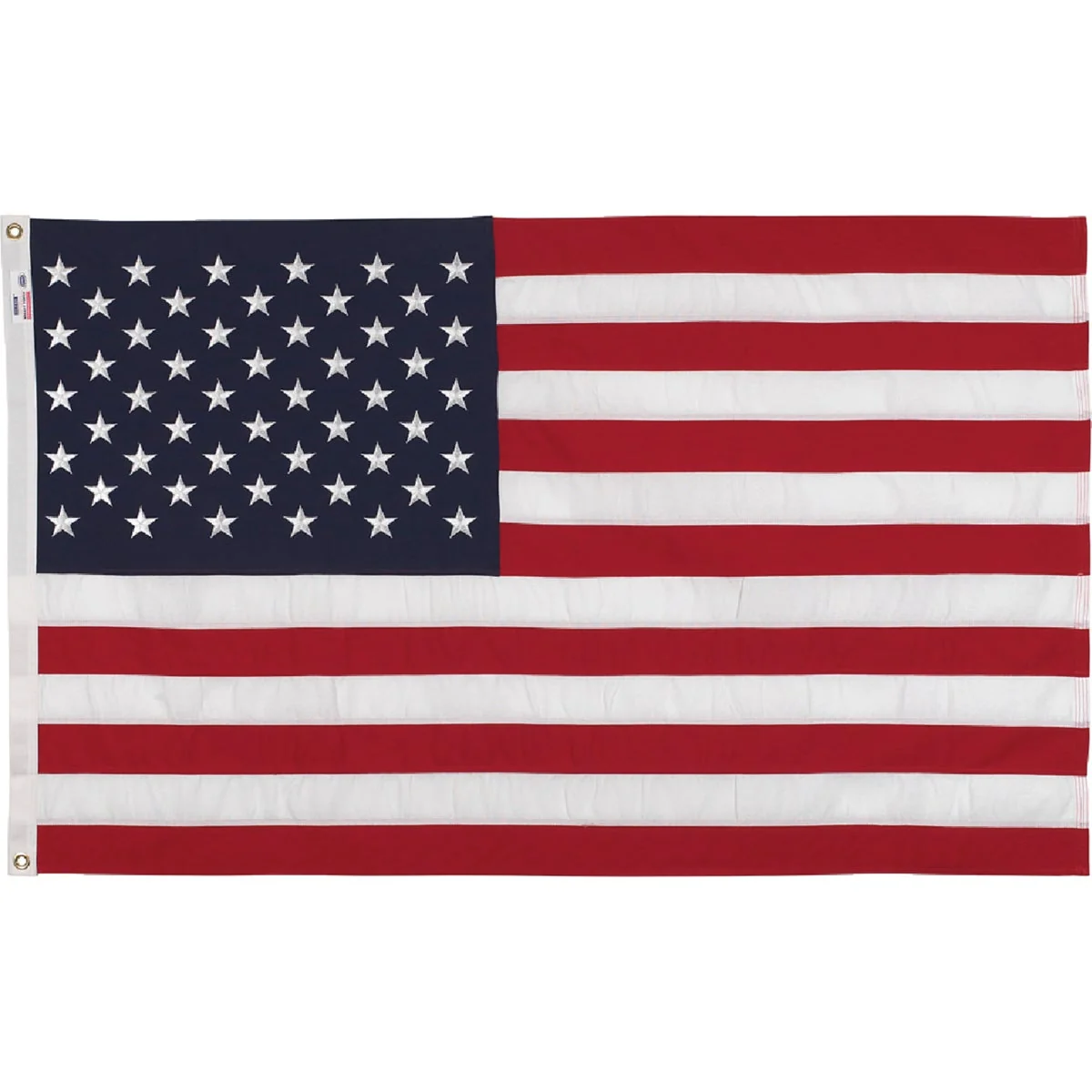 Enhanced Valley Forge 3 Ft. x 5 Ft. Polyester American Flag Functional