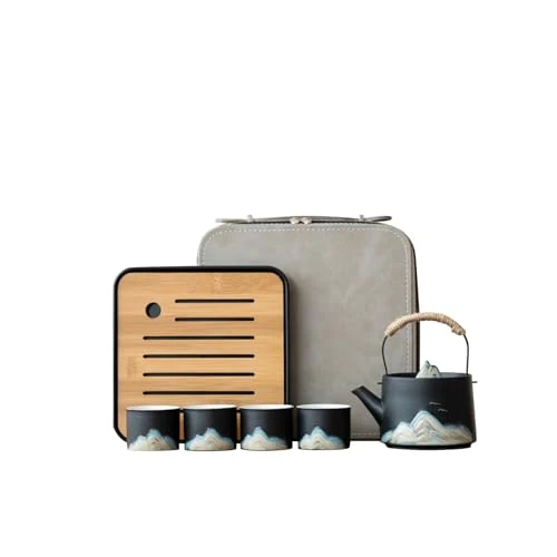 Environmentally Friendly Chinese Tea Set 7 Count Responsible