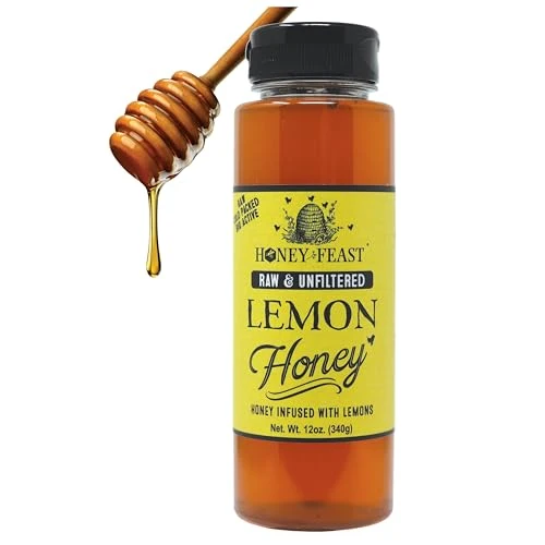 Lightweight Organic Lemon Honey 12oz 12 Fl Oz Exceptional