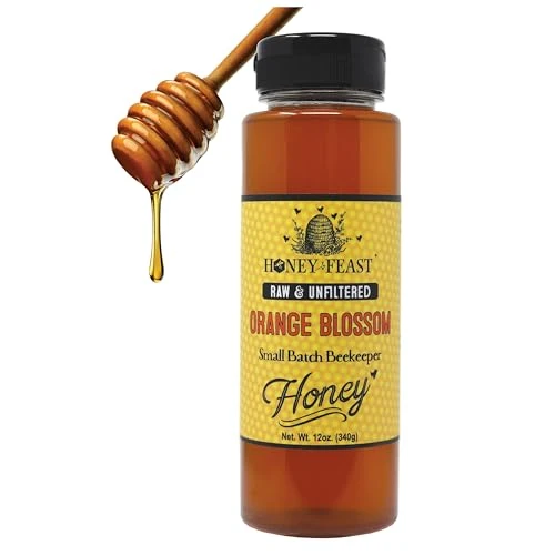 Authentic Orange Blossom Honey 12 Fl Oz Breathable