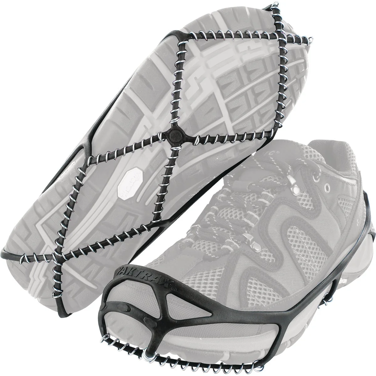 Stylish Yaktrax Walk Medium Black Polyelastomer Ice Cleat Pure