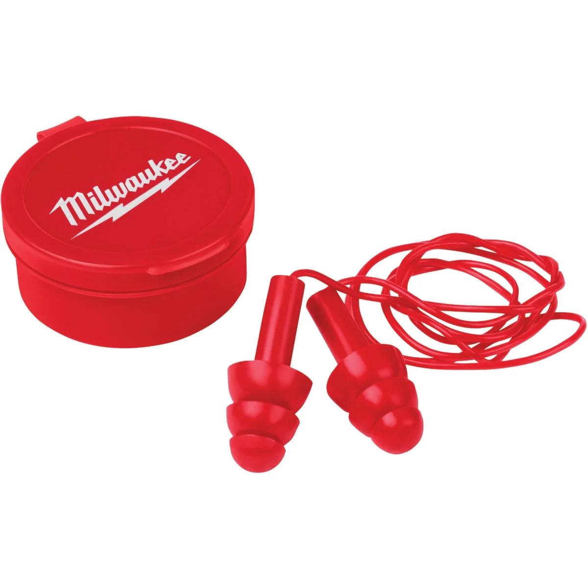 Exceptional Milwaukee Silicone 26 dB Corded Ear Plugs 3-Pair Versatile