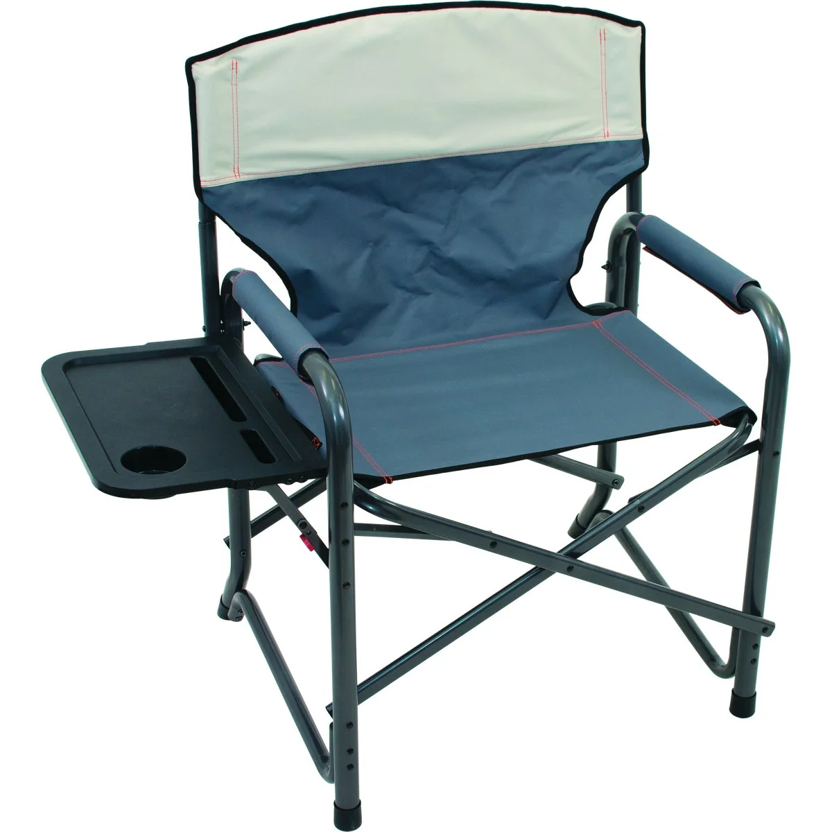 Organic Rio Brands Slate Putty Polyester Broadback XXL Supersized Director’s Chair Artisan