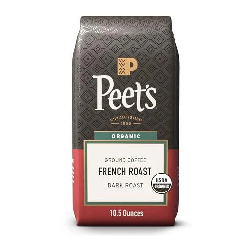 Lightweight Ground Coffee Dark Roast 10.5 Ounce Elegant