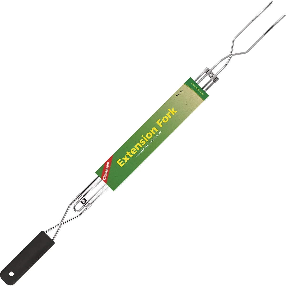 High-Performance Coghlans 20 In. to 30 In. Extendable Chrome-Plated Metal Hot Dog Roasting Fork Smart
