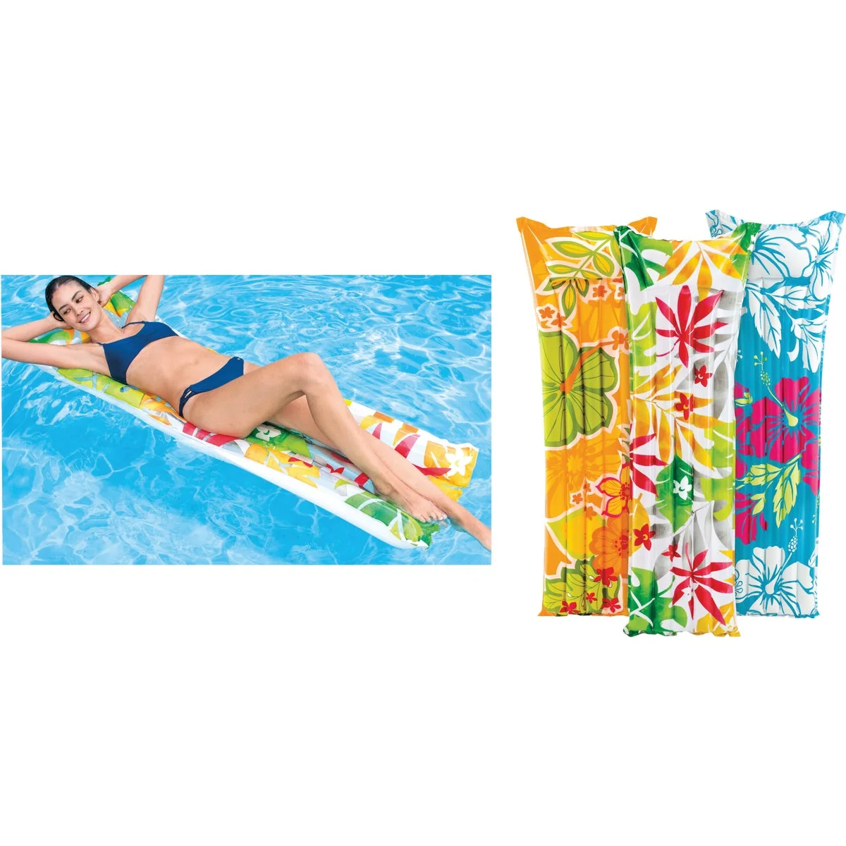 Dependable Intex Transparent Fashion Mat Pool Float Exceptional