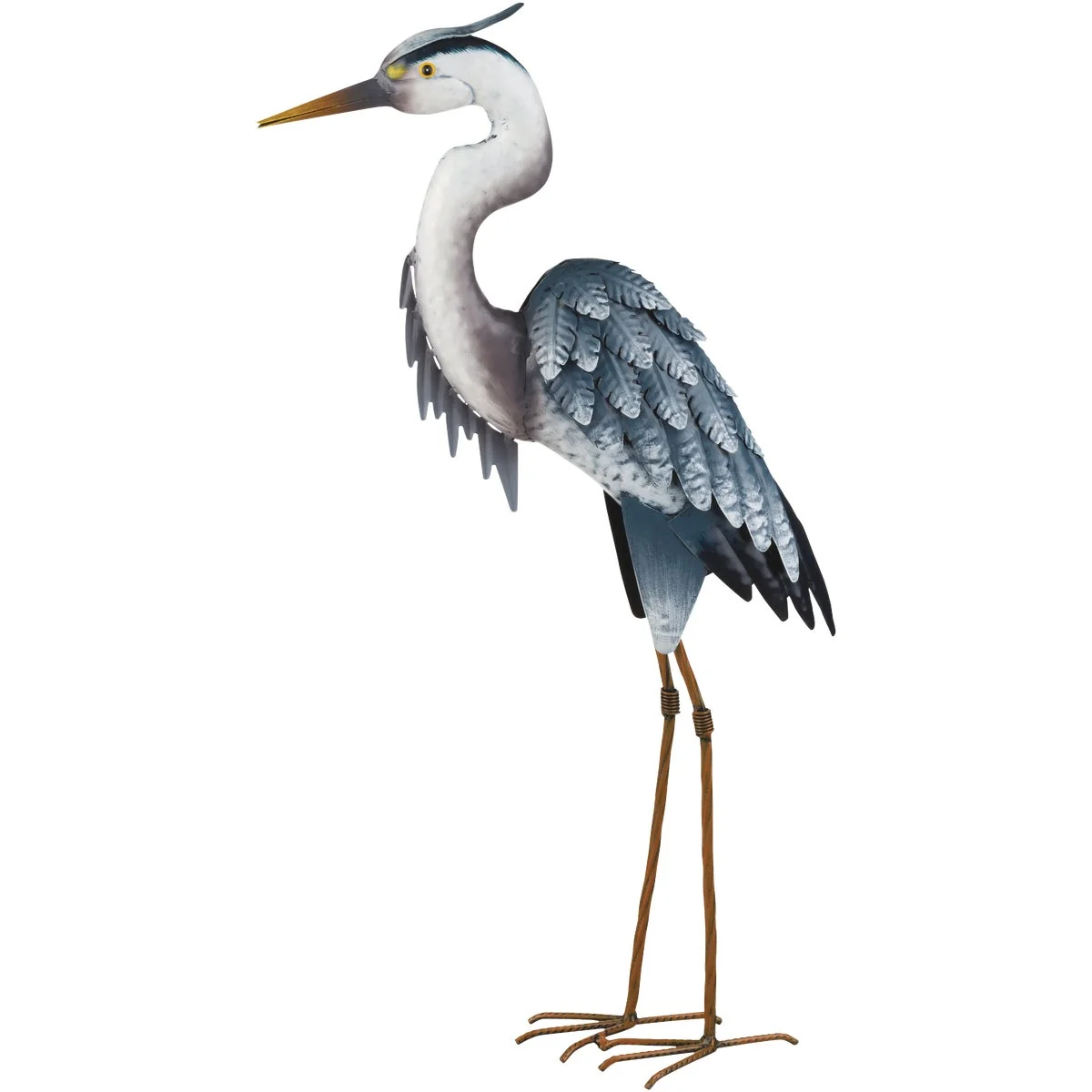 Official Regal Art Gift Blue Heron Lawn Ornament Down Professional
