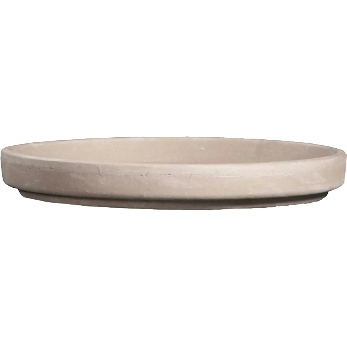 Long-Lasting Ceramo 6 In. White Granite Clay Standard Flower Pot Saucer World-Class