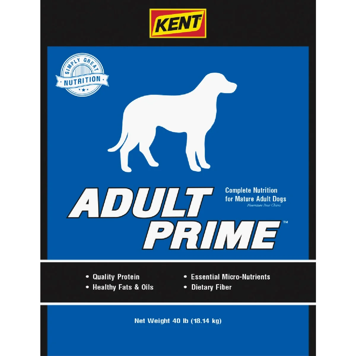 Specialty Kent Adult Prime 40 Lb. Mature Adult Dry Dog Food Soft
