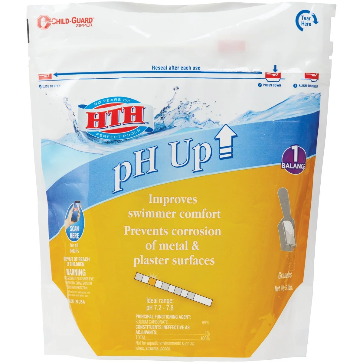 Solid HTH 4 Lb. pH Increaser Balancer Granule Optimized