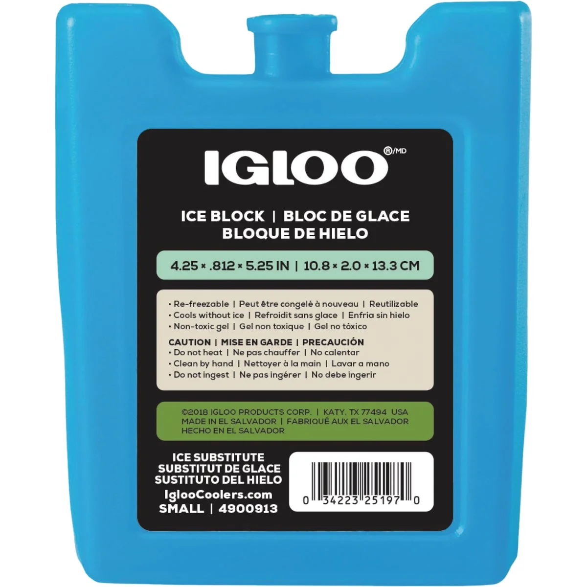 Professional Igloo Maxcold 0.5 Lb. Small Cooler Ice Pack Responsible