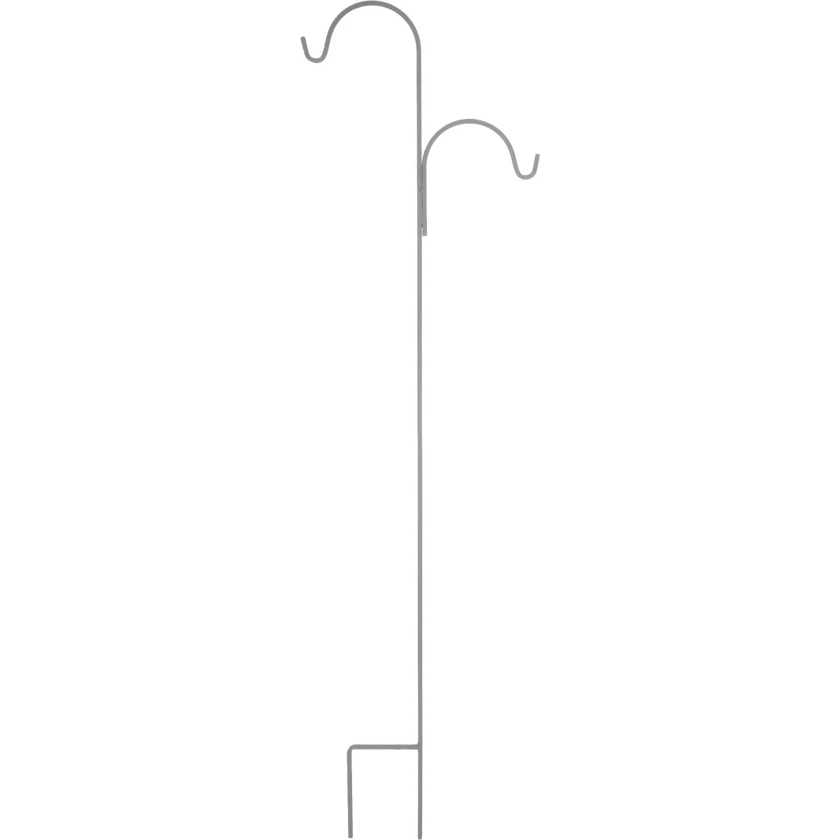 Specialty UrbanGarden 90 In. Slate Square Steel Offset Shepherd Hook Green