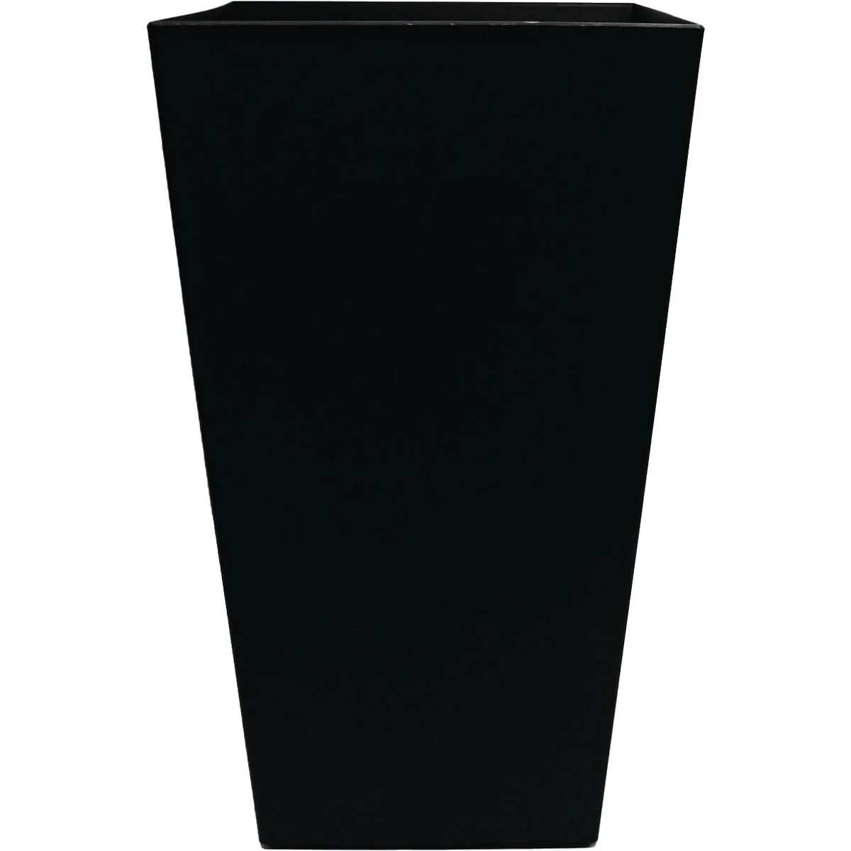 Exceptional Bloem Finley 20 In. Tall Square Plastic Black Planter Sustainable