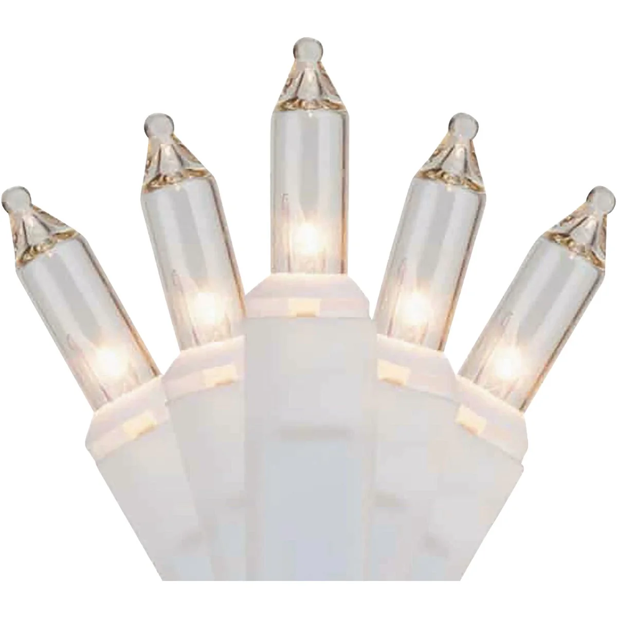 Fine Crafted J Hofert Multi 100-Bulb Mini Incandescent String Light Set with White Wire Solid
