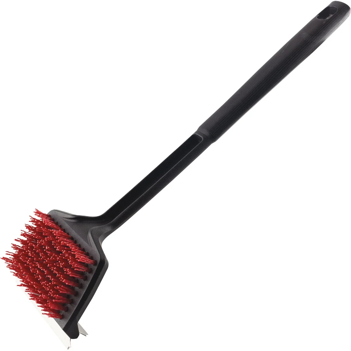 Responsible Dyna Glo 18 In. Nylon Bristles Flat Top Grill Cleaning Brush High-End