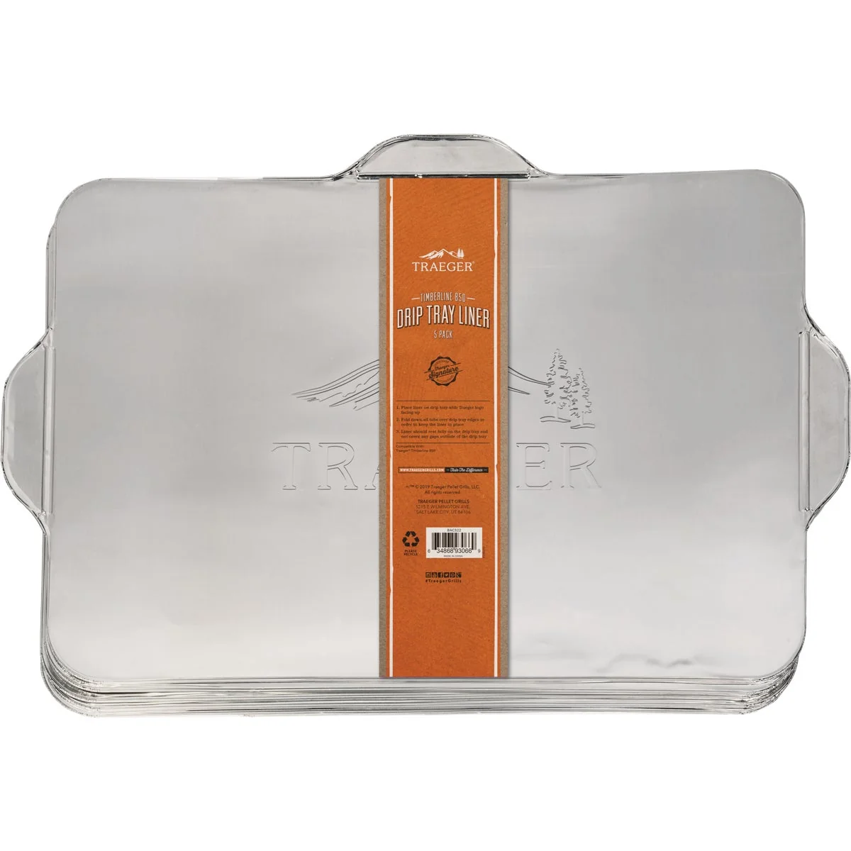 Sophisticated Traeger Timberline 850 Pellet Grill Aluminum Drip Tray Liner 5-Pack Original
