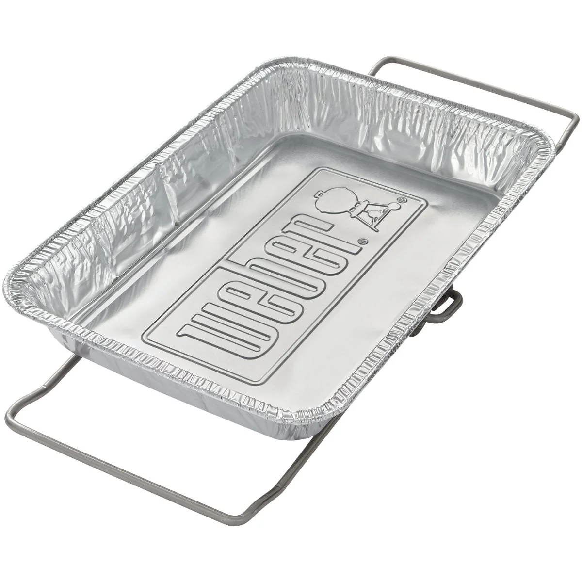 Innovative Weber SmokeFire 9.65 In. W. x 13.59 In. L. Disposable Plated Steel Wet Smoke Kit Elegant