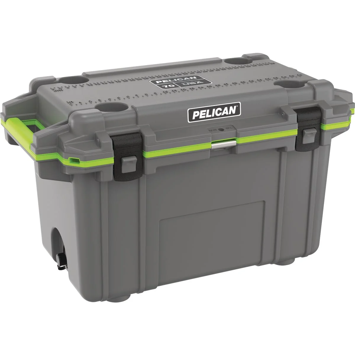 Trendy Pelican Elite 70-Qt. Cooler Dark Gray Green Innovative