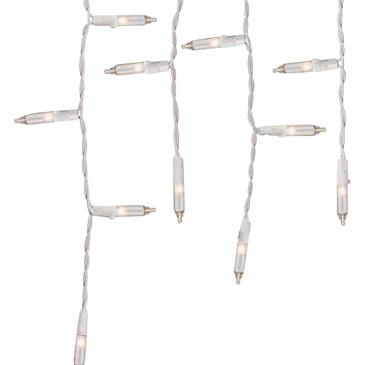 Natural J Hofert Clear 200-Bulb Incandescent Icicle String Light Set Next-Generation