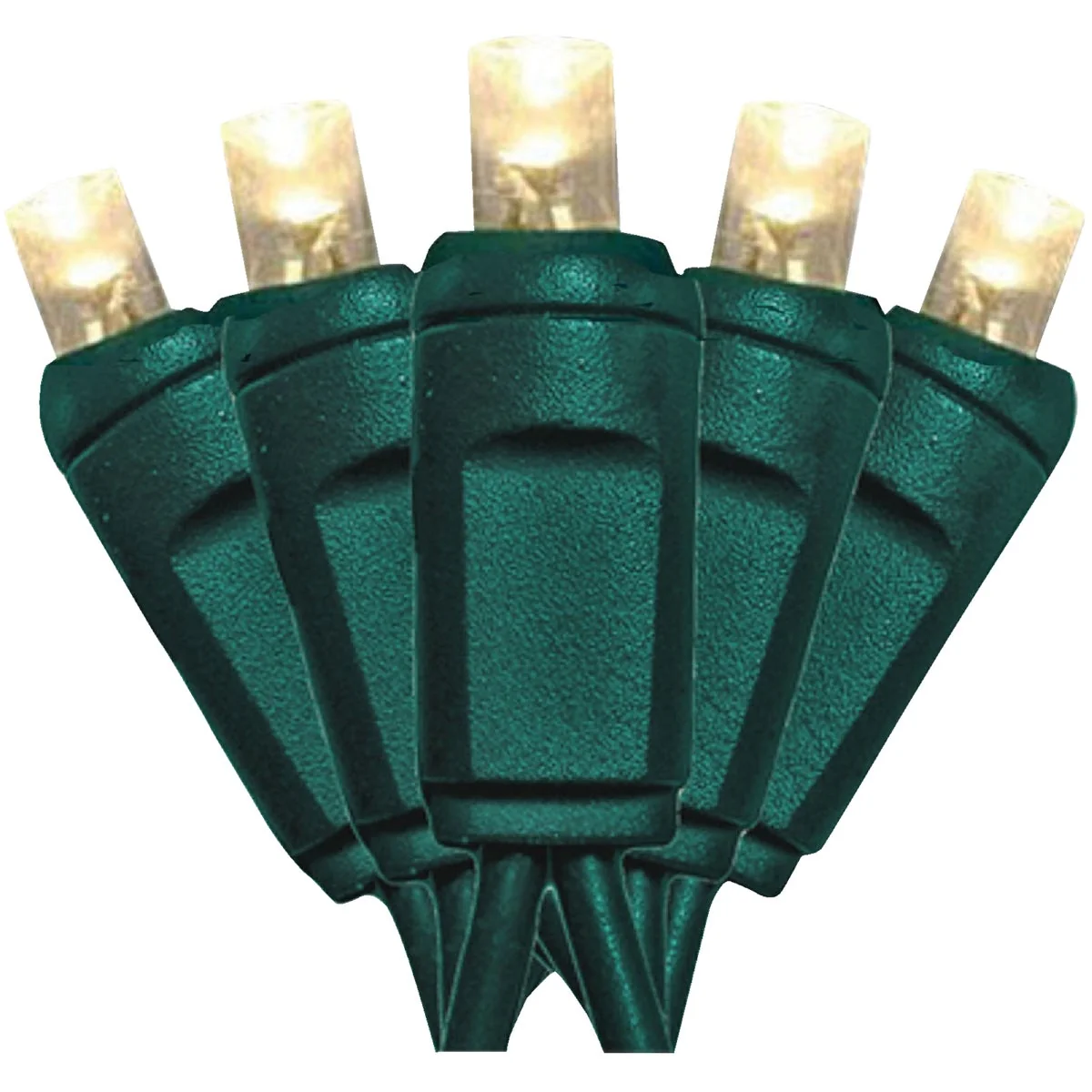 Long-Lasting J Hofert Warm White 100-Bulb M5 LED Light Set Durable